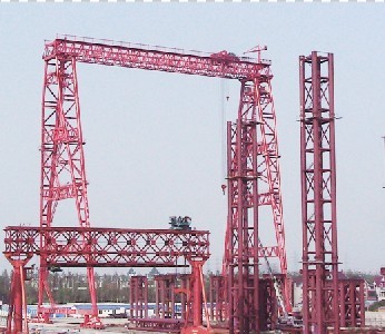 QM100T-28M/10M龙门吊用于申嘉湖